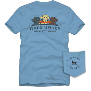 Lab Trio SS Tee- Azure