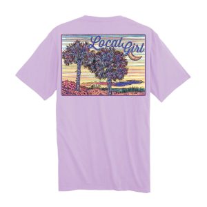 LG Palmetto Night Tee - Orchid