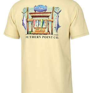 Fish Tails 25 Tee - Sunlight