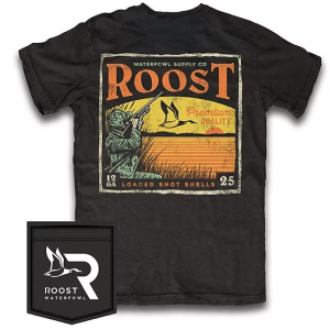Roost Duck Load Tee - Black