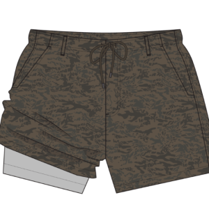 Youth La Costa Lined Swim Trunk - Birkdale Camo
