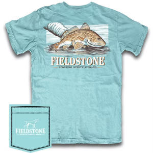 Red Drum Tee- Chalky Mint