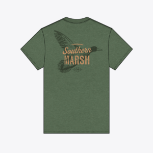 SEAWASH™ Tee - Branding - Duck Etching - Dark Fern
