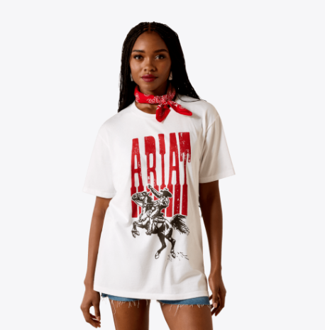 WMS Ariat Cowboy Comic T-Shirt