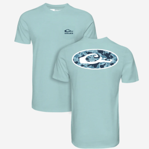 Old School Oval T SS - Beach Glass