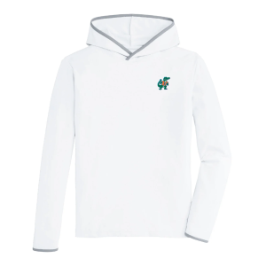 Florida Standing Gator Brendon Performance Hoodie - White