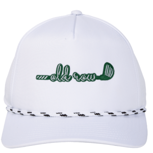 White Old Row Golf Club Rope Hat