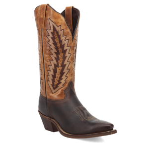 Sundra Leather Boot - Chocolate/Chocolate
