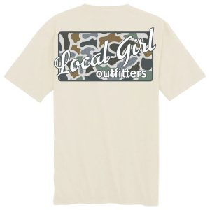 LG LCF Bluff Plate SS Tee - Ivory