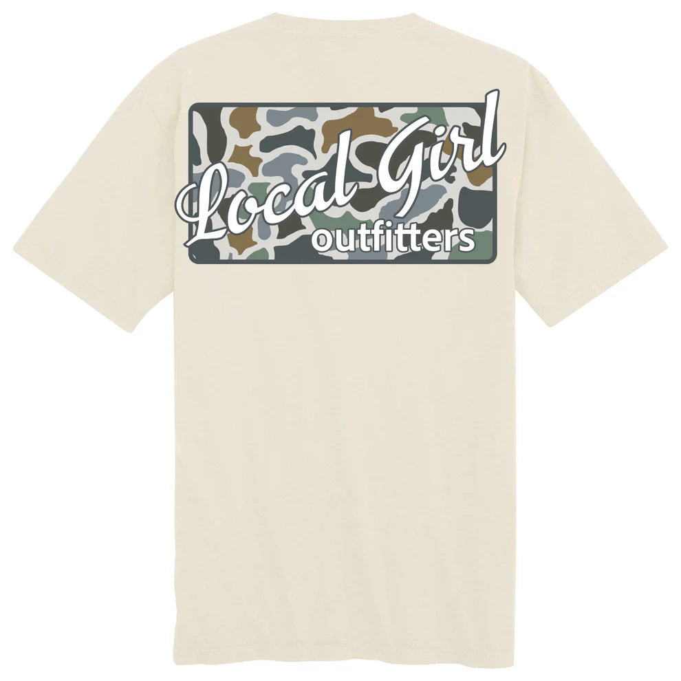 LG LCF Bluff Plate SS Tee - Ivory
