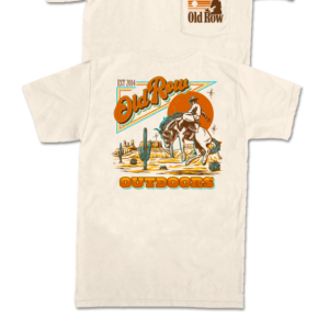 Outdoors Cowboy Banquet Tee- Ivory