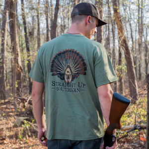Turkey Mount Tee - Heather Military Green
