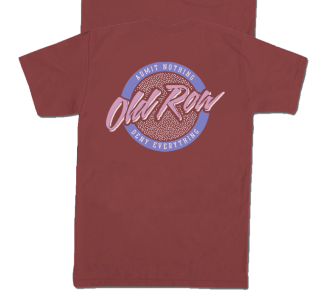 Circle Logo Pocket Tee - Brick