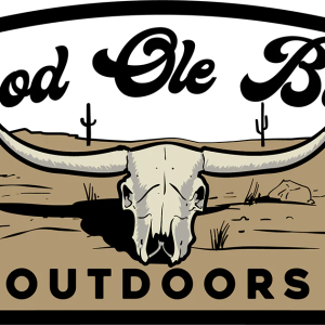 Bull skull sticker