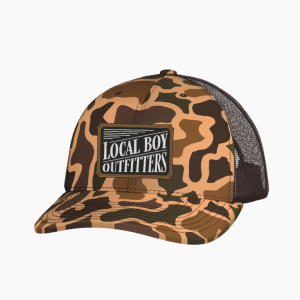 Outlaw Trucker Hat - Old School Camo