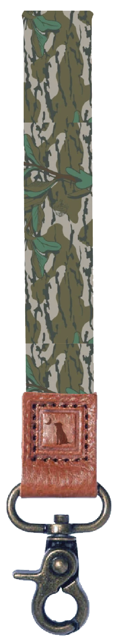 Wrist Lanyard - Green leaf