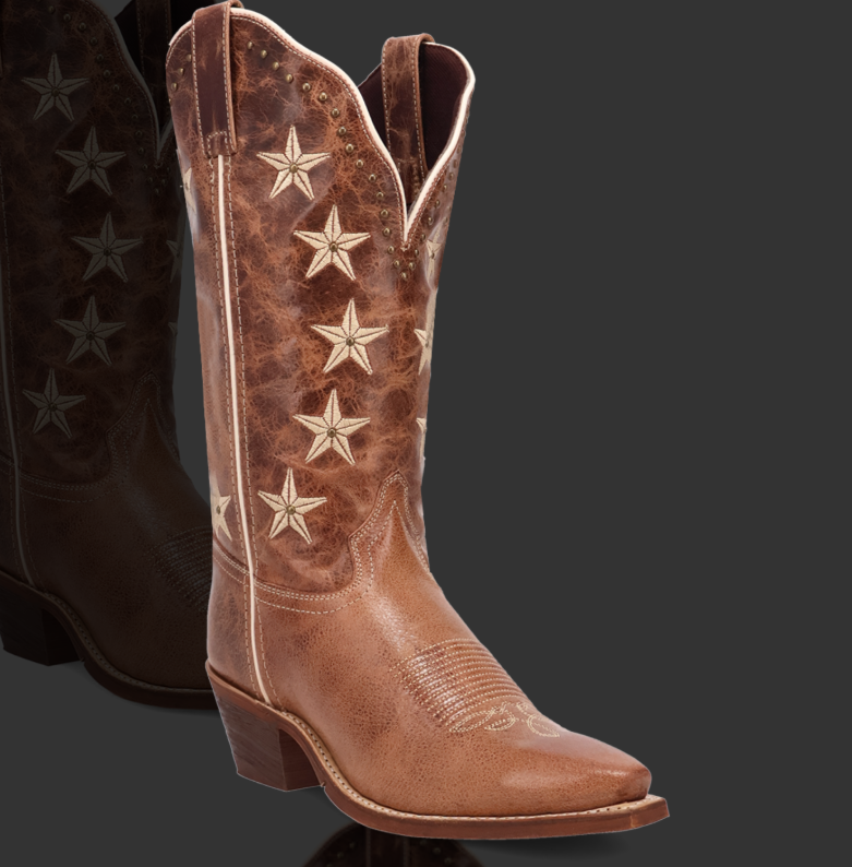 SERENADE LEATHER BOOT - BROWN/BROWN