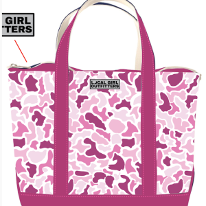 LG Printed Beach Tote