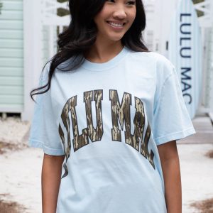 Mossy Oak Tee - Chambray