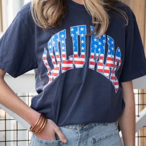 Stars and Stripes Tee - Navy