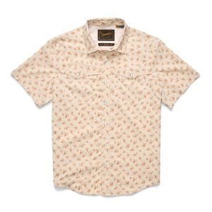 Open Country Tech Shirt - Rancher Floral - Sand