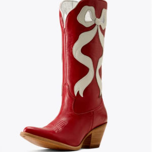 Women's Beaux J Toe Western Boot - Crimson Red