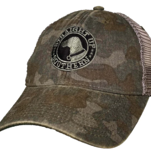 Circle Logo - Mesh Cap - Green Camo