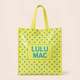 Reusable Tote - Butter Blue Dot