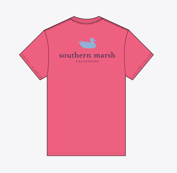 Youth Authentic Tee - Hibiscus