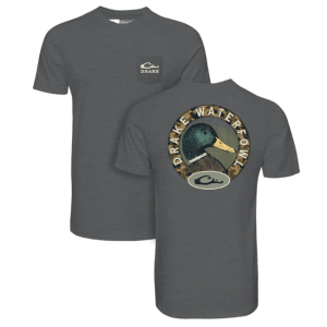 Mallard Circle Tee SS - Graphite Heather