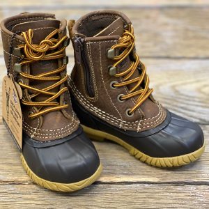 Kids Georgia Lace Up Duck Boot
