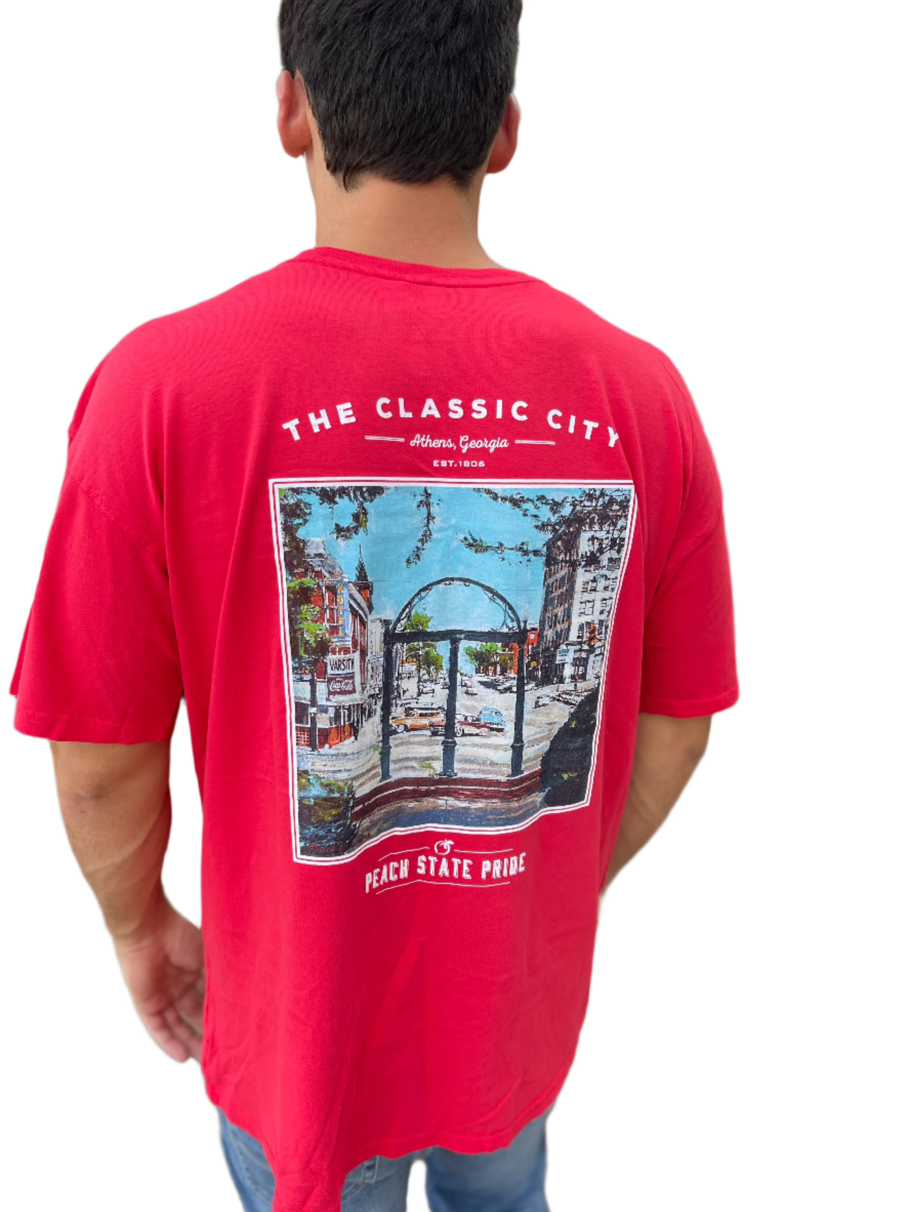 Vintage Athens - Red
