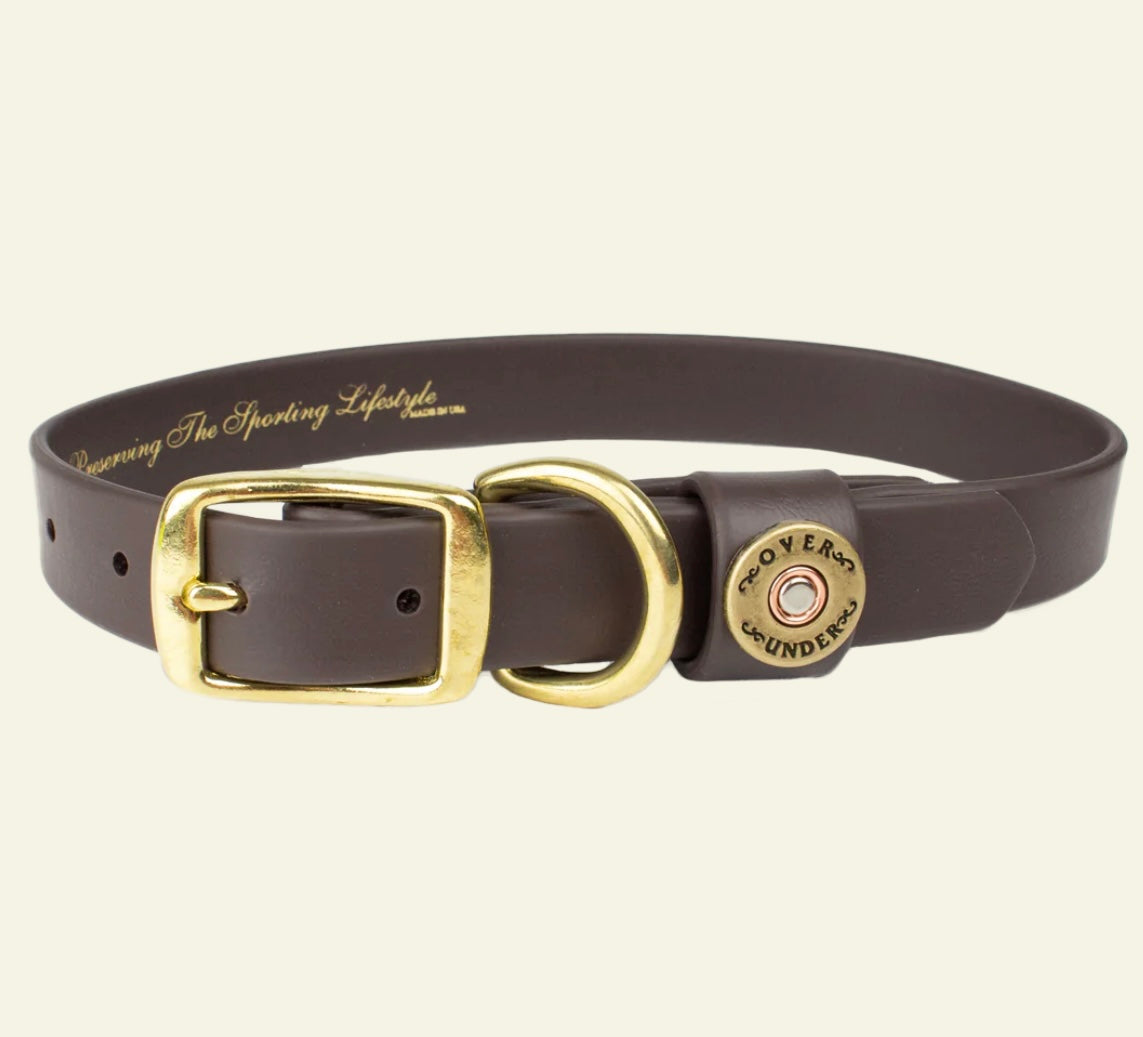 Waterproof Dog Collar - Brown
