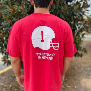 Its Saturday in Athens - Red