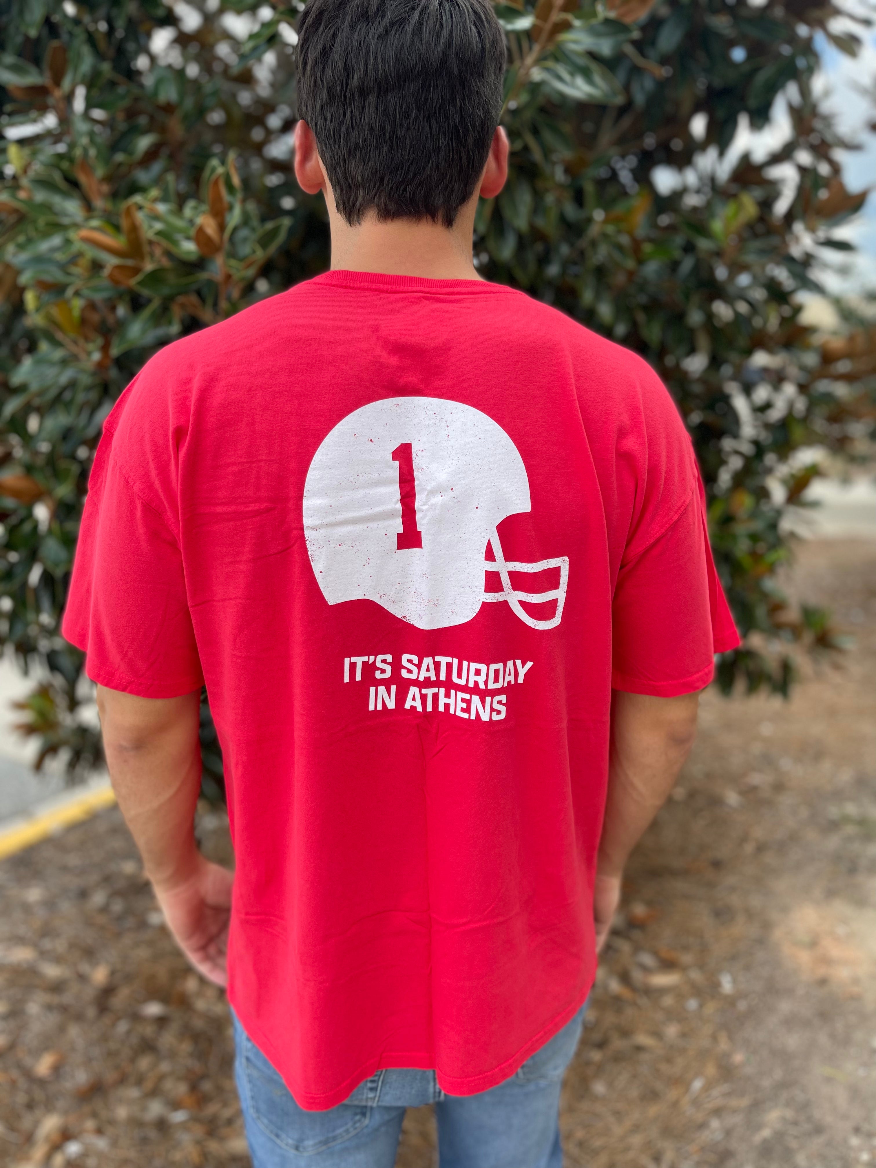 Its Saturday in Athens - Red
