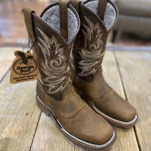 Georgia Boot Western Waterproof Work Square Toe