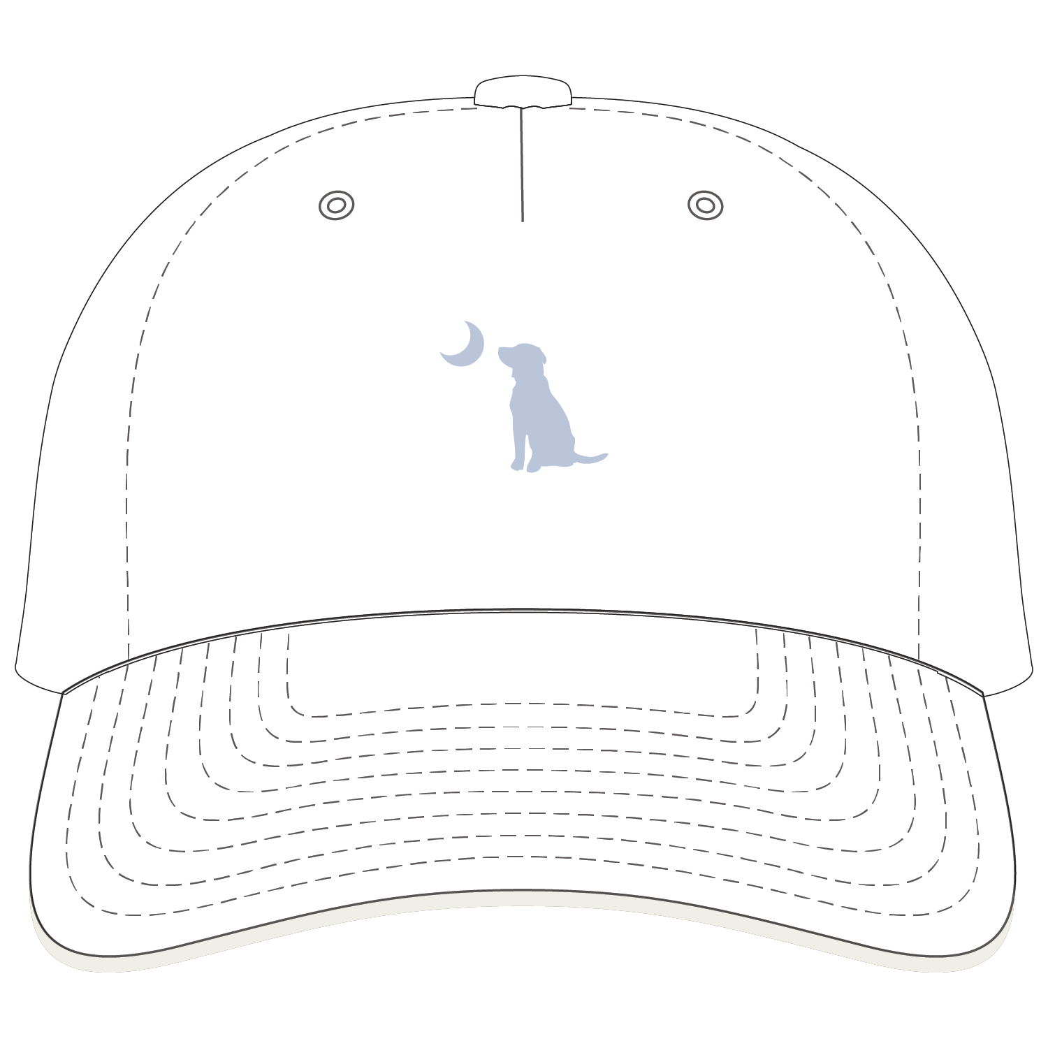 LG Dad Hat - White