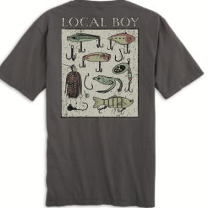 Youth Tackle Box Tee - Grey