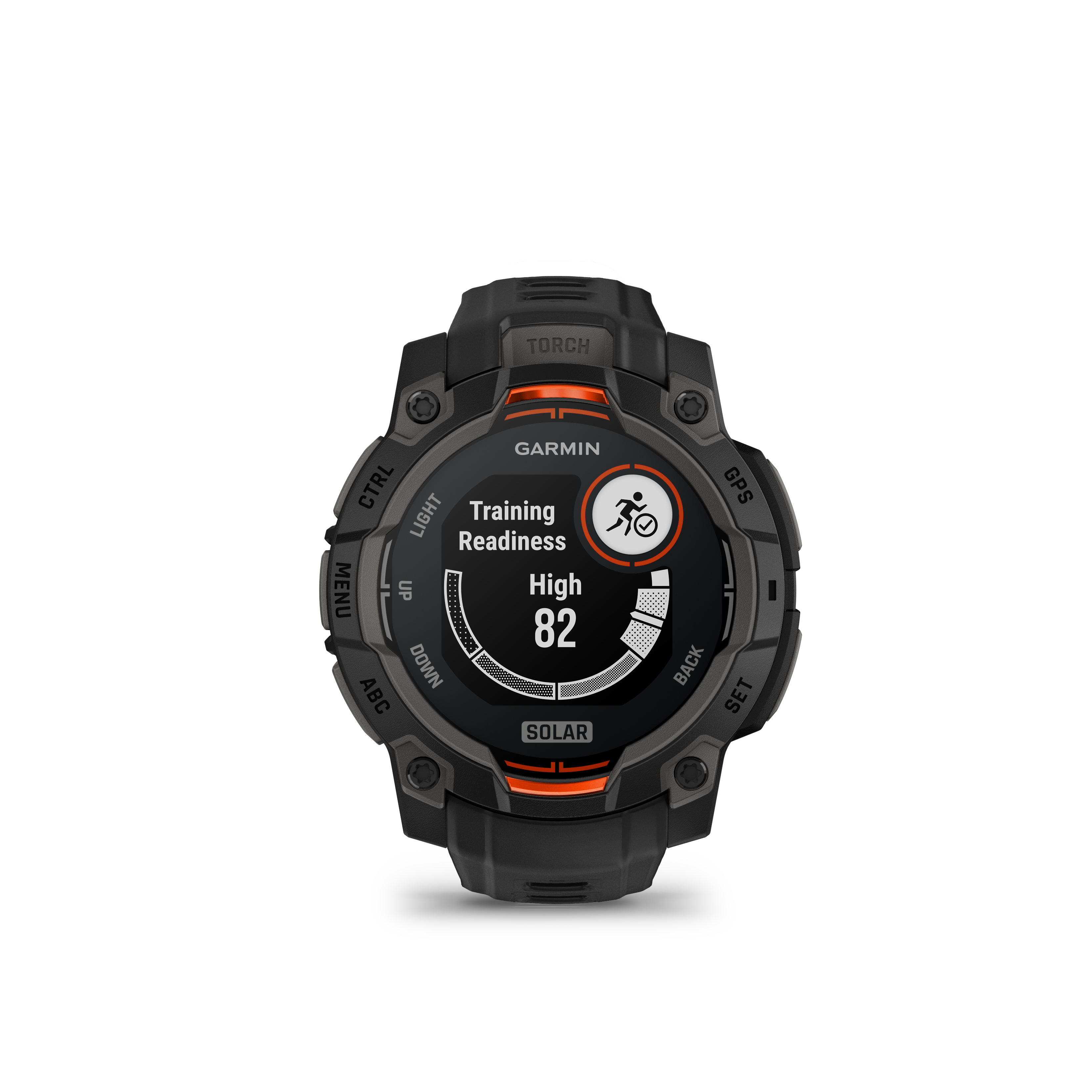 Instinct® 3 – 45 mm, Solar Black with Black Band - Image 4