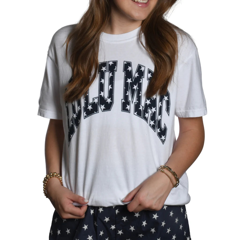 Star Logo Tee - Blue Americana Star