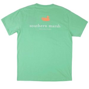 Authentic Tee- Bimini Green