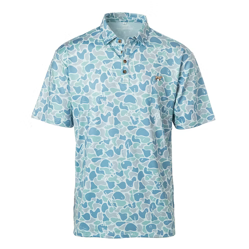 Saltwater Camo Polo