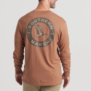 LS Inflight Camo Tee - Washed Walnut