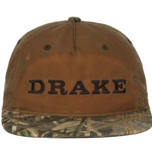 Waxed Flatbill Ball Cap- Mossy Oak Shadow Grass