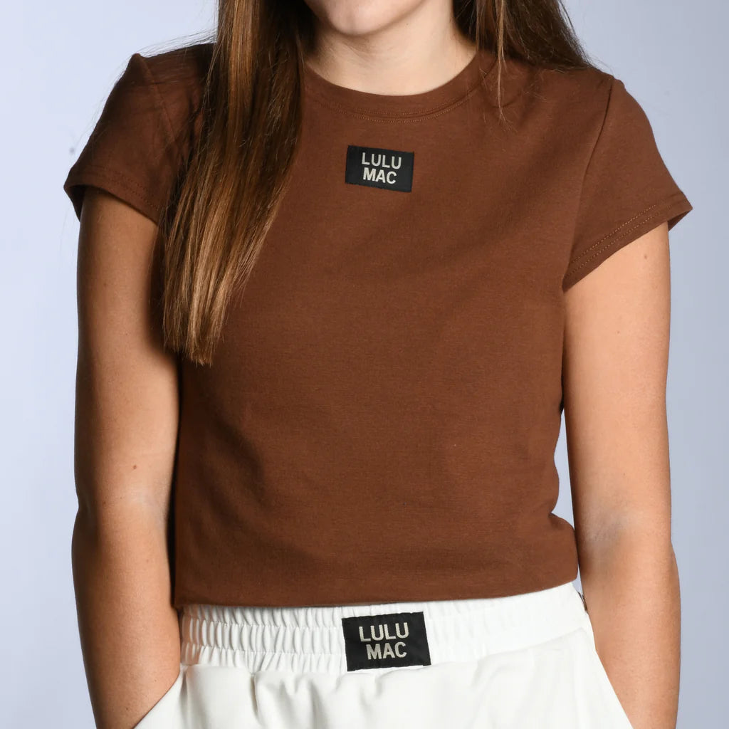 Baby Doll Top - Dark Brown