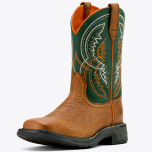 Youth Workhog XT Western Boot - Honey
