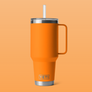 Rambler 42 oz Straw Mug - King Crab Orange