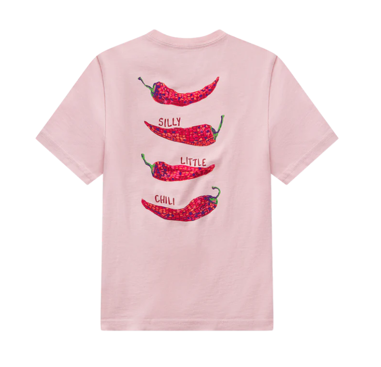 Youth Silly Little Chili Tee SS - Blush