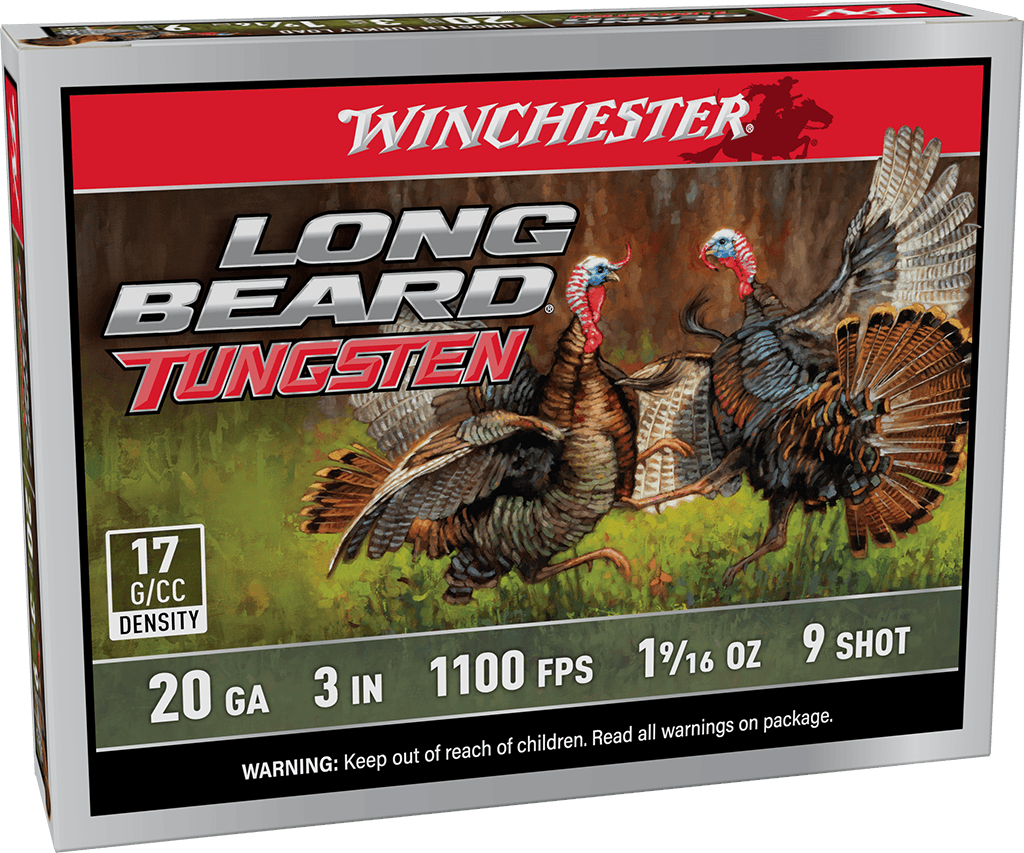 Winchester 20 GA 3" 1 9/16oz 1100FPS #9 Long Beard TSS