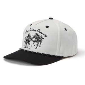 Los Rios Canva Snapback Cream & Black
